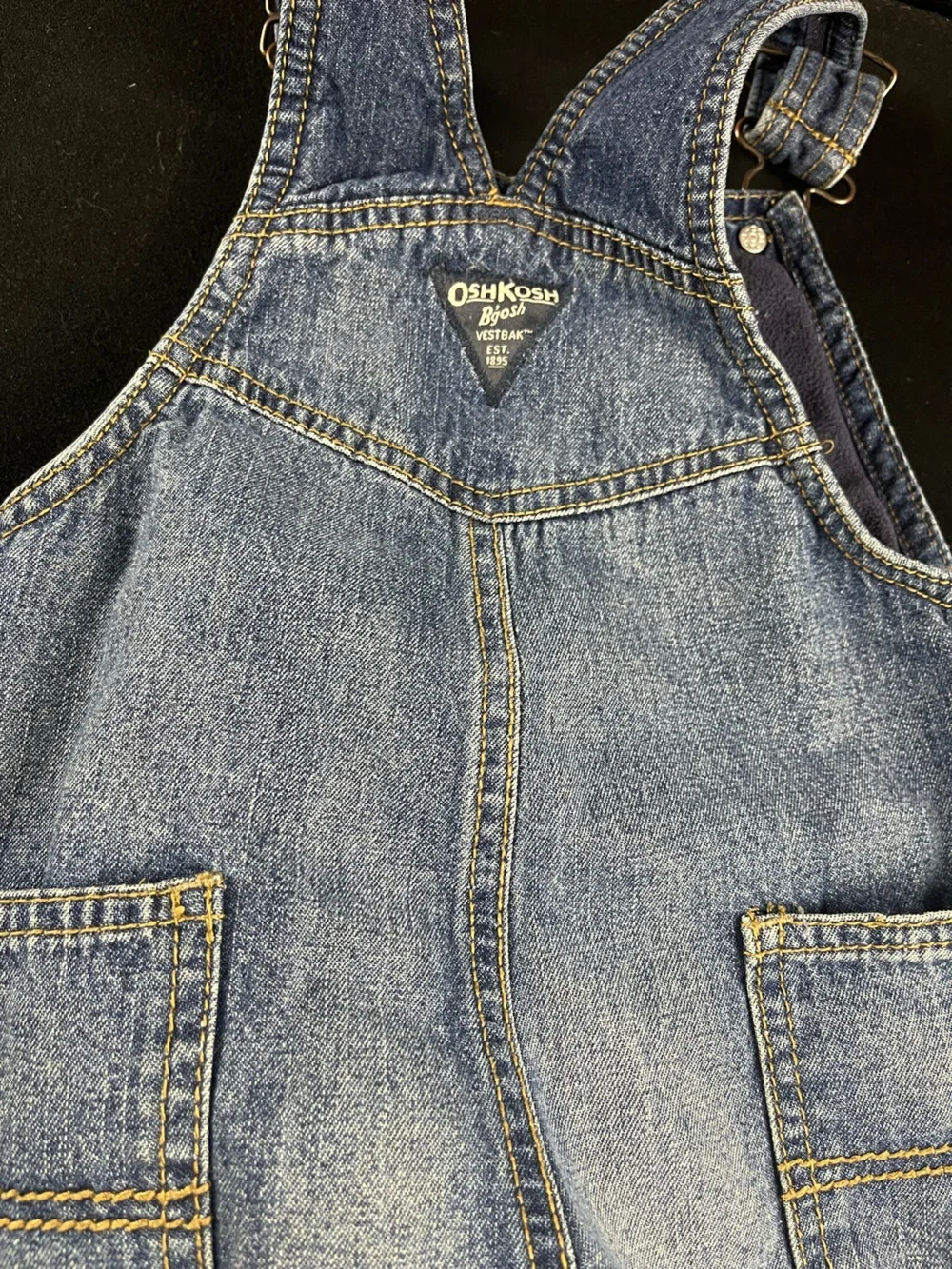 Oshkosh B’gosh Children's Blue Denim Overalls